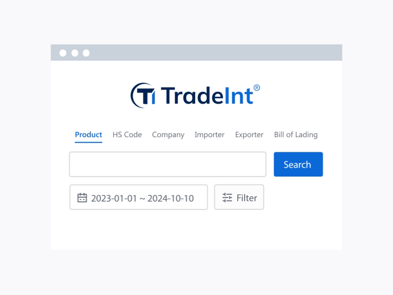 Export Import Bill of Lading Data Platform with Importers and Exporters Business Trade Info, Global Trade Data Intelligence Platform - TradeInt