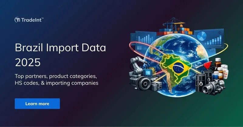 Brazil Import Data 2025: Top Partners, Products Analysis