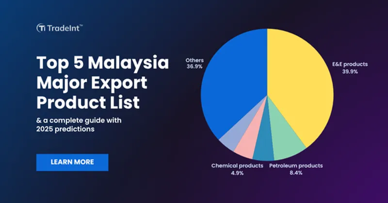 Malaysia Top 5 Export Product List in the World 2024
