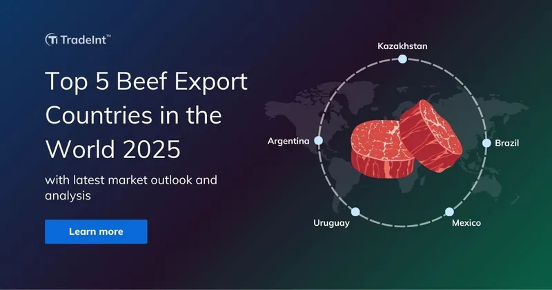 Top 5 Largest Beef Export Countries in the World 2025