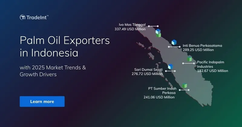 Palm Oil Exporters in Indonesia: Market Trends & Growth 2025