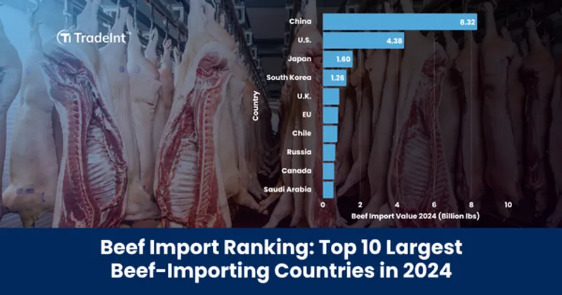 Top 10 Largest Beef-Importing Countries in the World (2024)