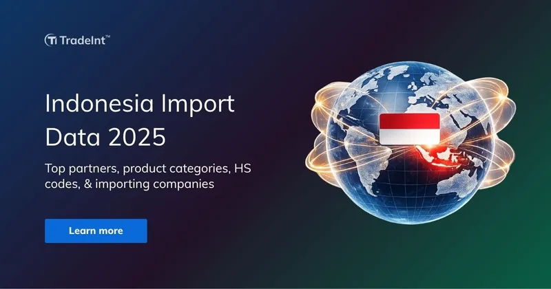 Indonesia Import Data 2025: Top Partners, Products Analysis