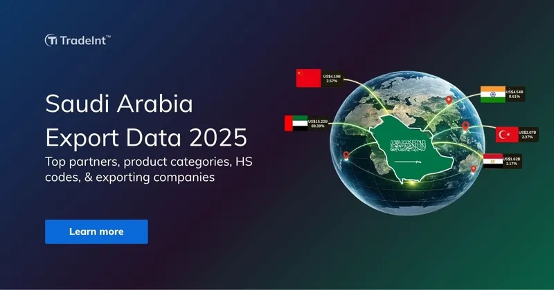 Saudi Arabia Export Data 2025: Partners & Product Analysis