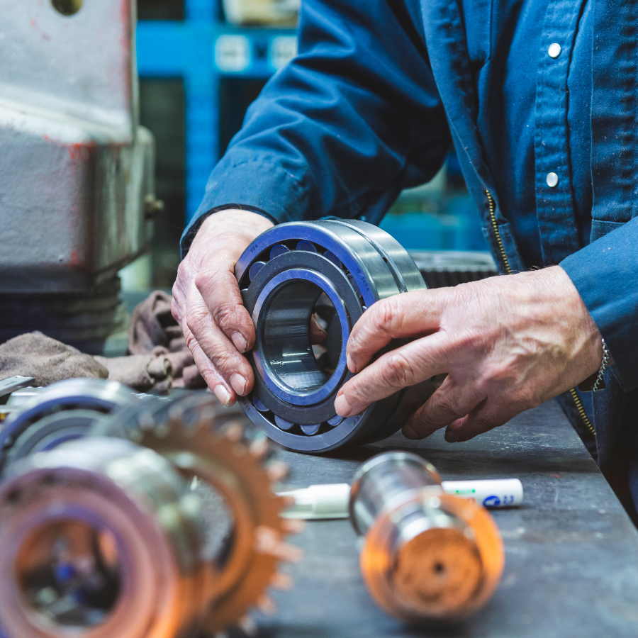 Engineer handling specialized machinery component eligible for import duty exemption in Malaysia