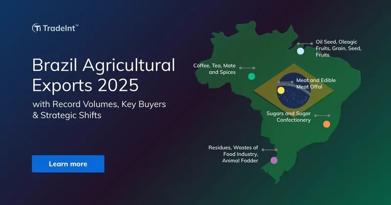Brazil Agricultural Exports 2025 & Key Insights