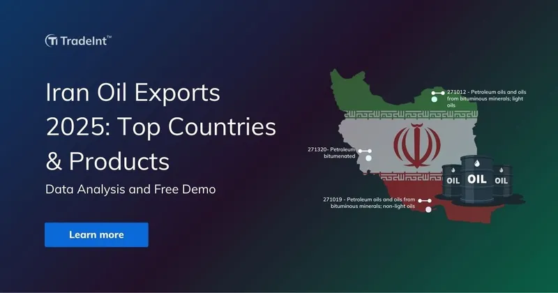 Iran Oil Export 2025: Top Countries & Exporters Latest Data