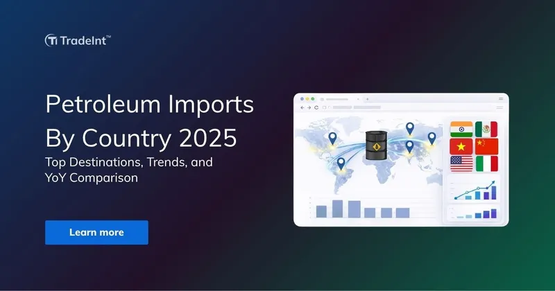 Petroleum Imports By Country 2025: Destinations, Trends, YoY