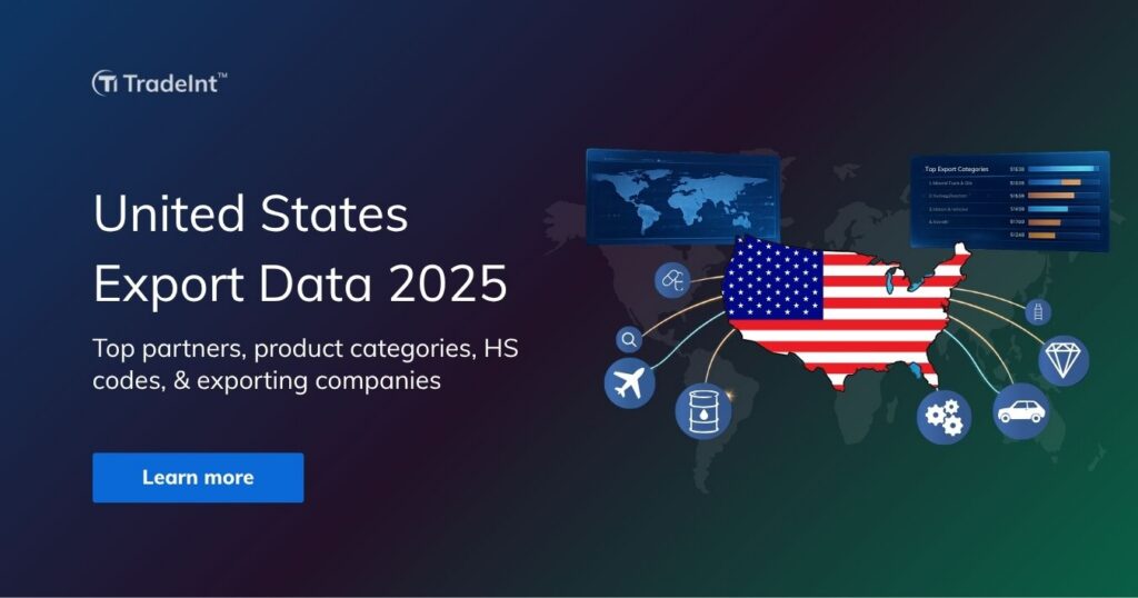 United States Export Data 2025: Partners & Products Analysis