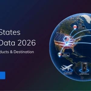 TradeInt banner showing United States export data 2026, with top export products and destination markets including Canada, Mexico, UK, Netherlands and China.