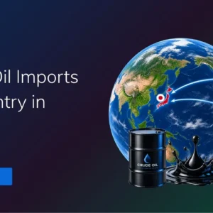 TradeInt banner showing Japan Oil Import by Country in 2026, with United States and Mexico as crude oil suppliers.